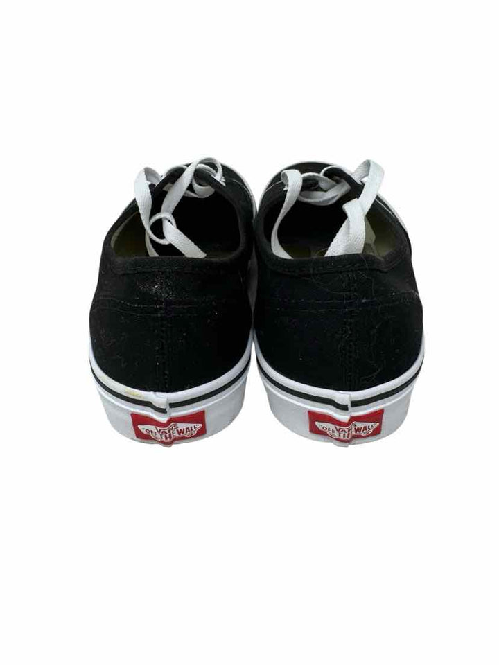 Shoe Size 8.5 Vans Black Sneakers