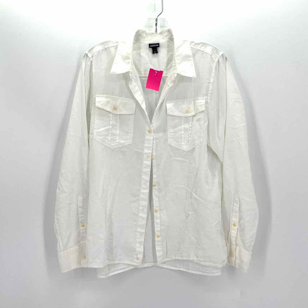 Size L PATAGONIA White Cotton Shirt