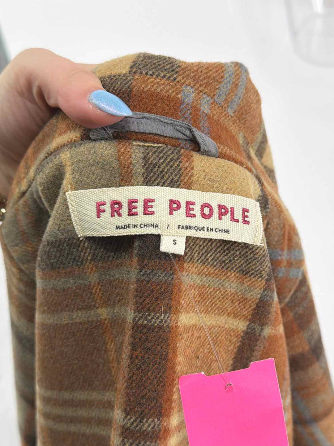 Size S FREE PEOPLE Tan Blazer