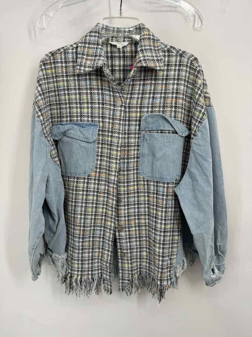 Size S Denim Tweed Jacket