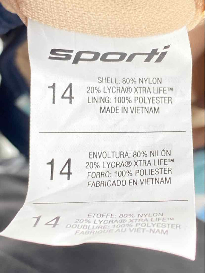 Size 14 Blue Swimsuit