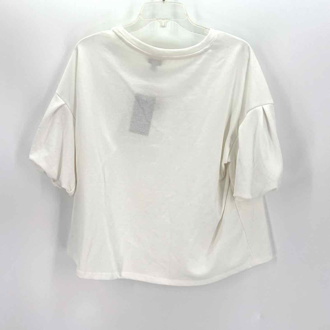 Size L CROWN & IVY White Shirt