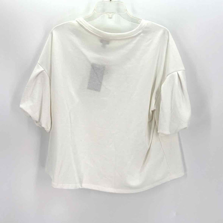 Size L CROWN & IVY White Shirt