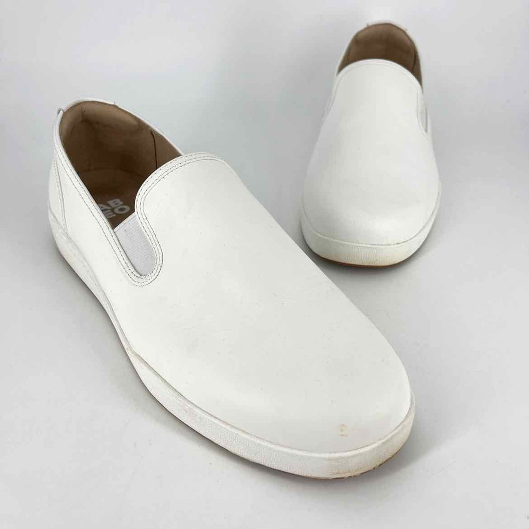 Shoe Size 10 A NEW DAY White Leather Sneakers