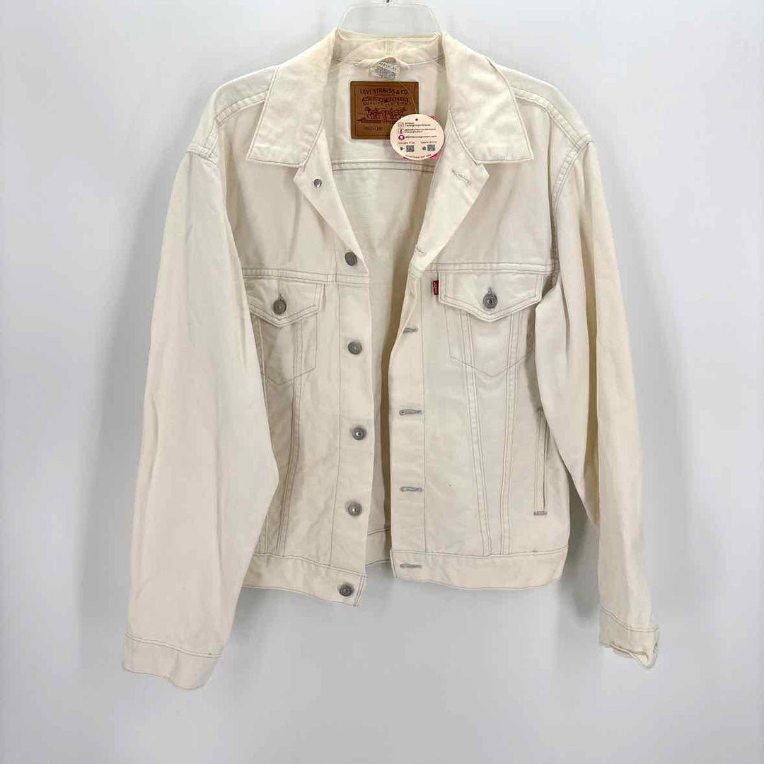 Size M Levi's Cream Denim Jacket