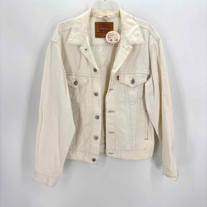 Size M Levi's Cream Denim Jacket