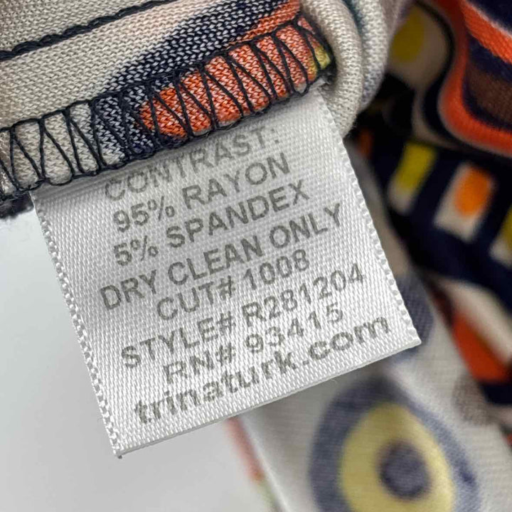 Size S TRINA TURK Multi-Color Shirt