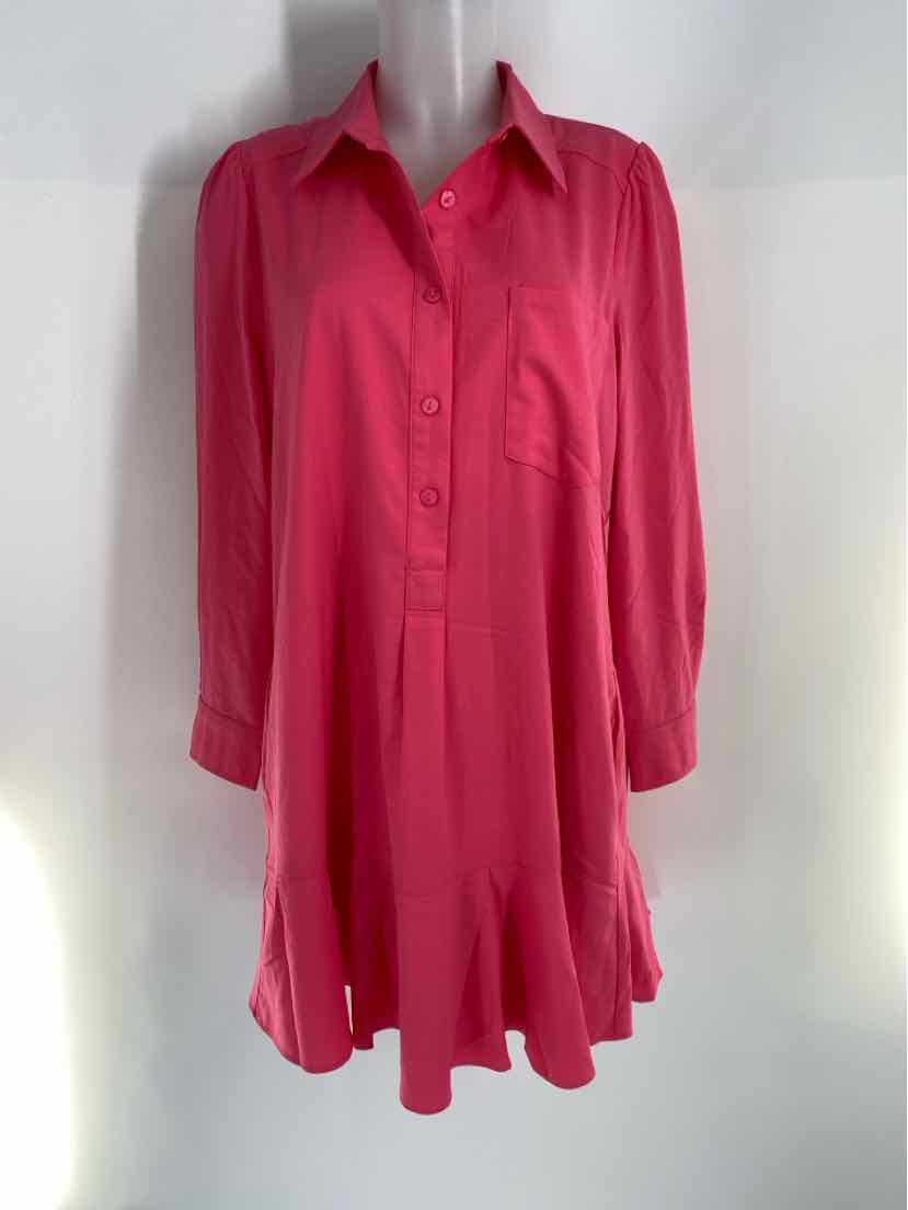 Size L TUCKERNUCK Pink Dress
