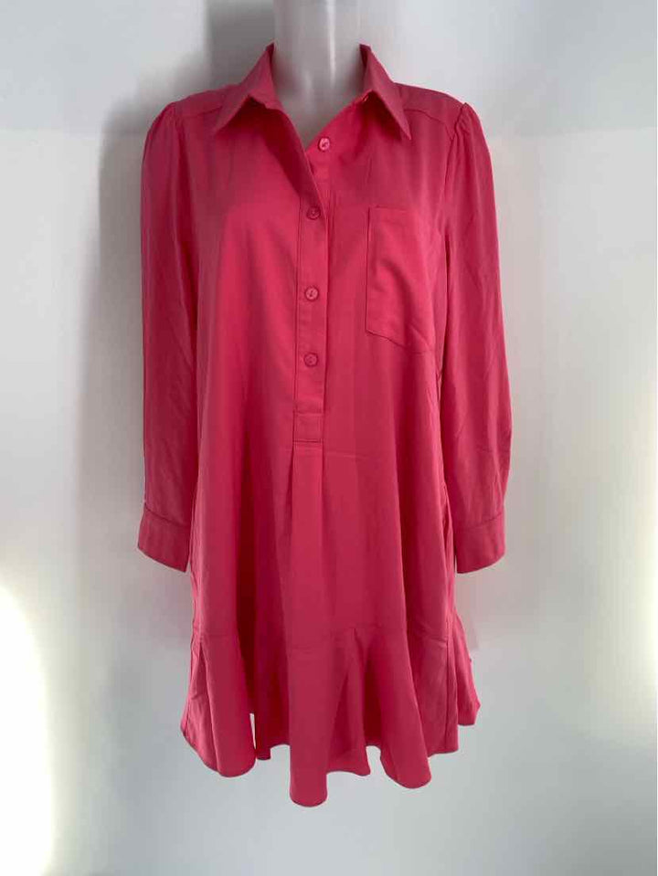 Size L TUCKERNUCK Pink Dress