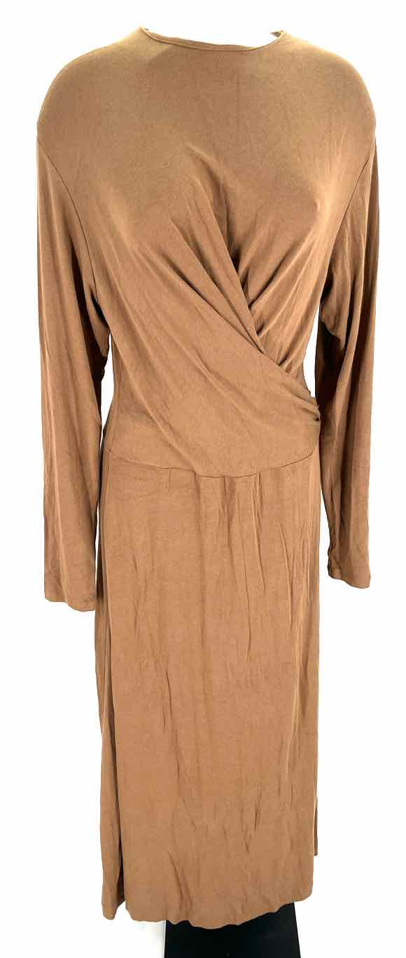 Size L VINCE Tan Dress