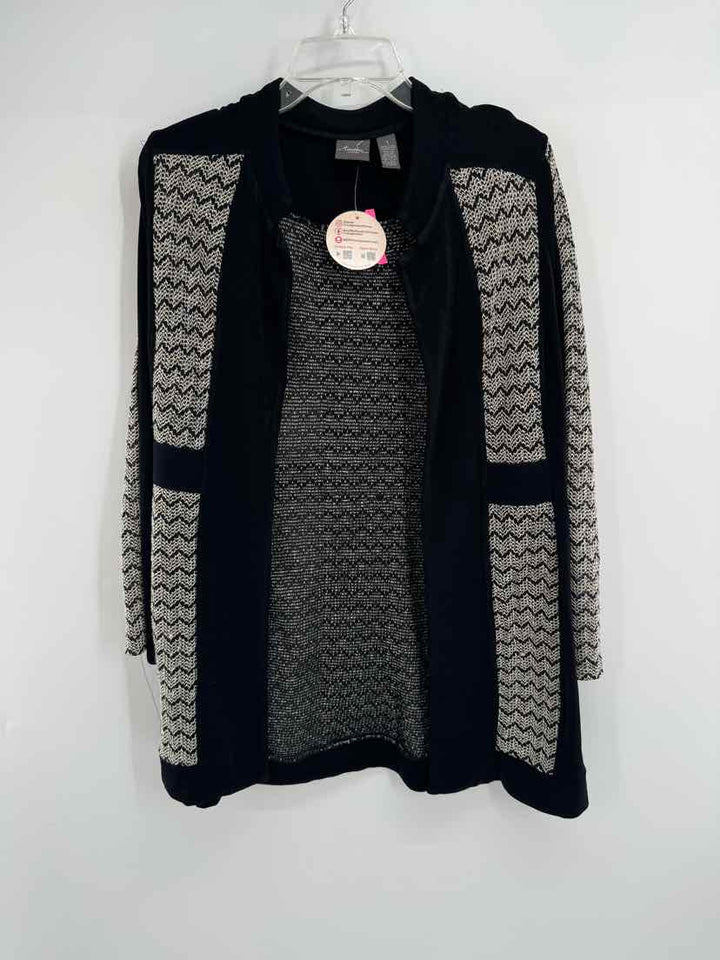 Size M Chico's Black Cardigan
