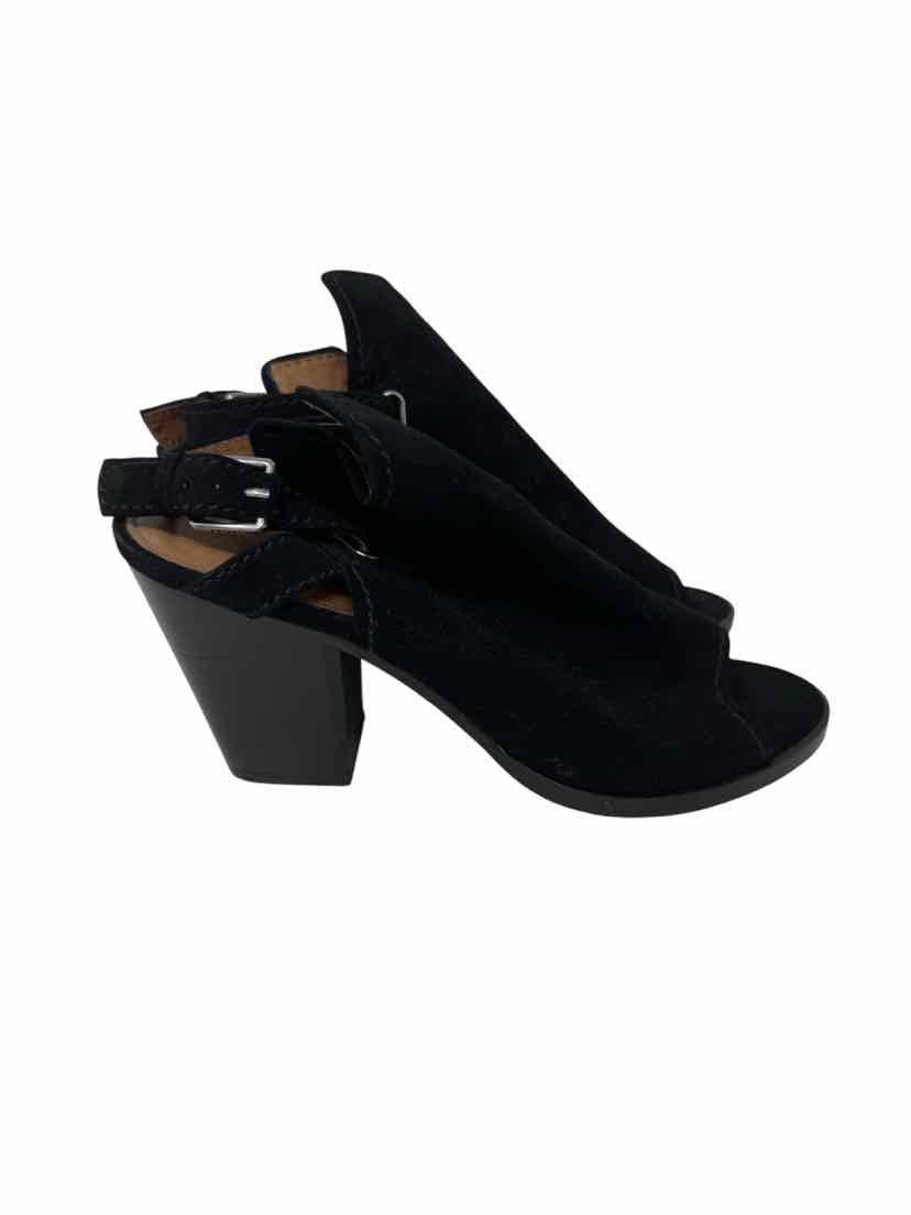 Shoe Size 10 Frye Black Suede Pumps