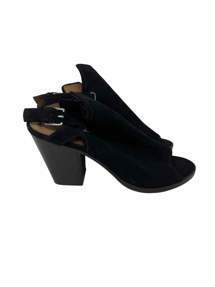 Shoe Size 10 Frye Black Suede Pumps