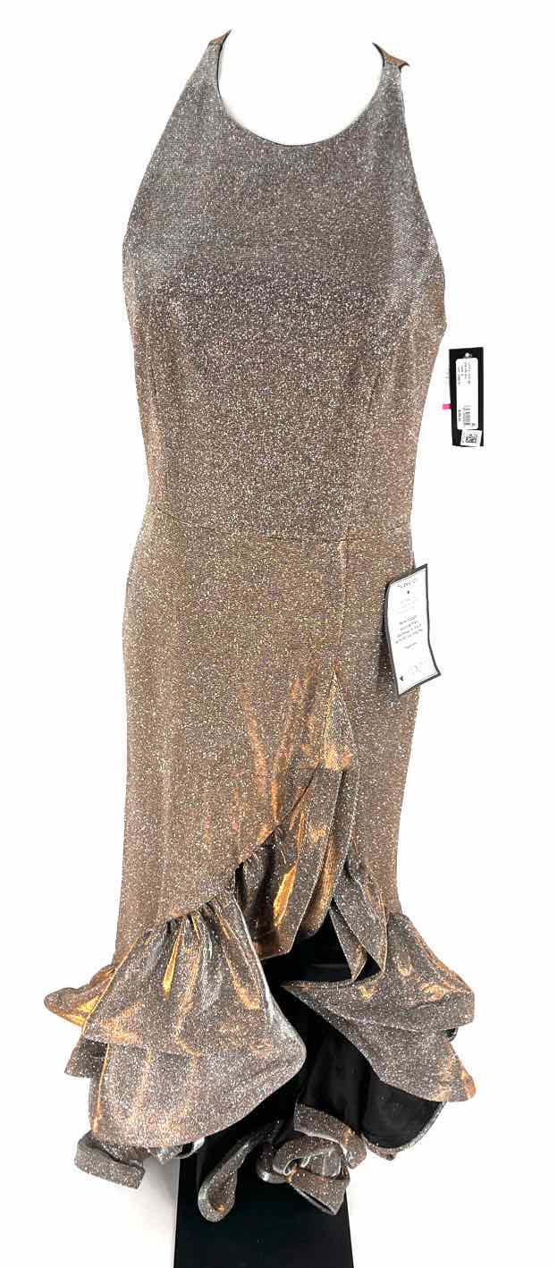 Size 8 BETSY ADAMS Gold PROM