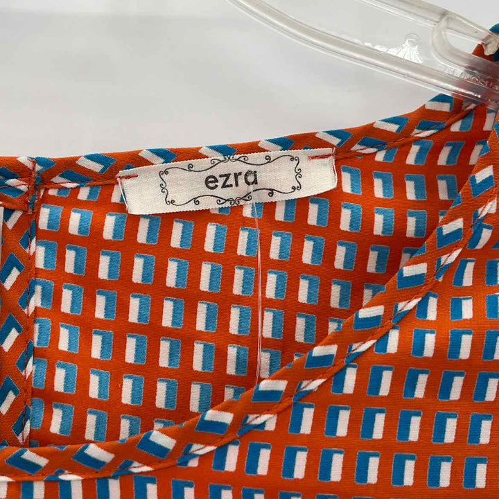 Size S ORANGE PRINT Dress