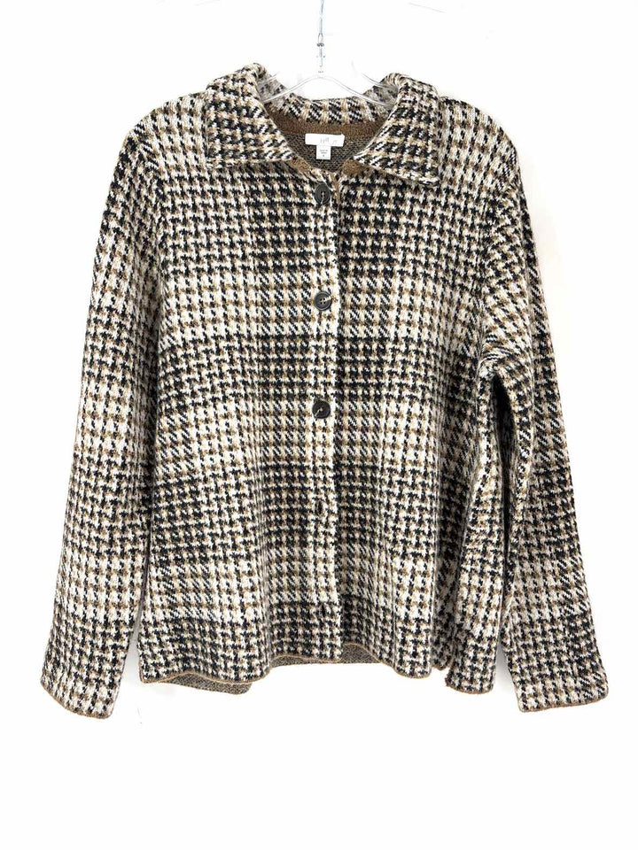 Size S J JILL Tan Cardigan