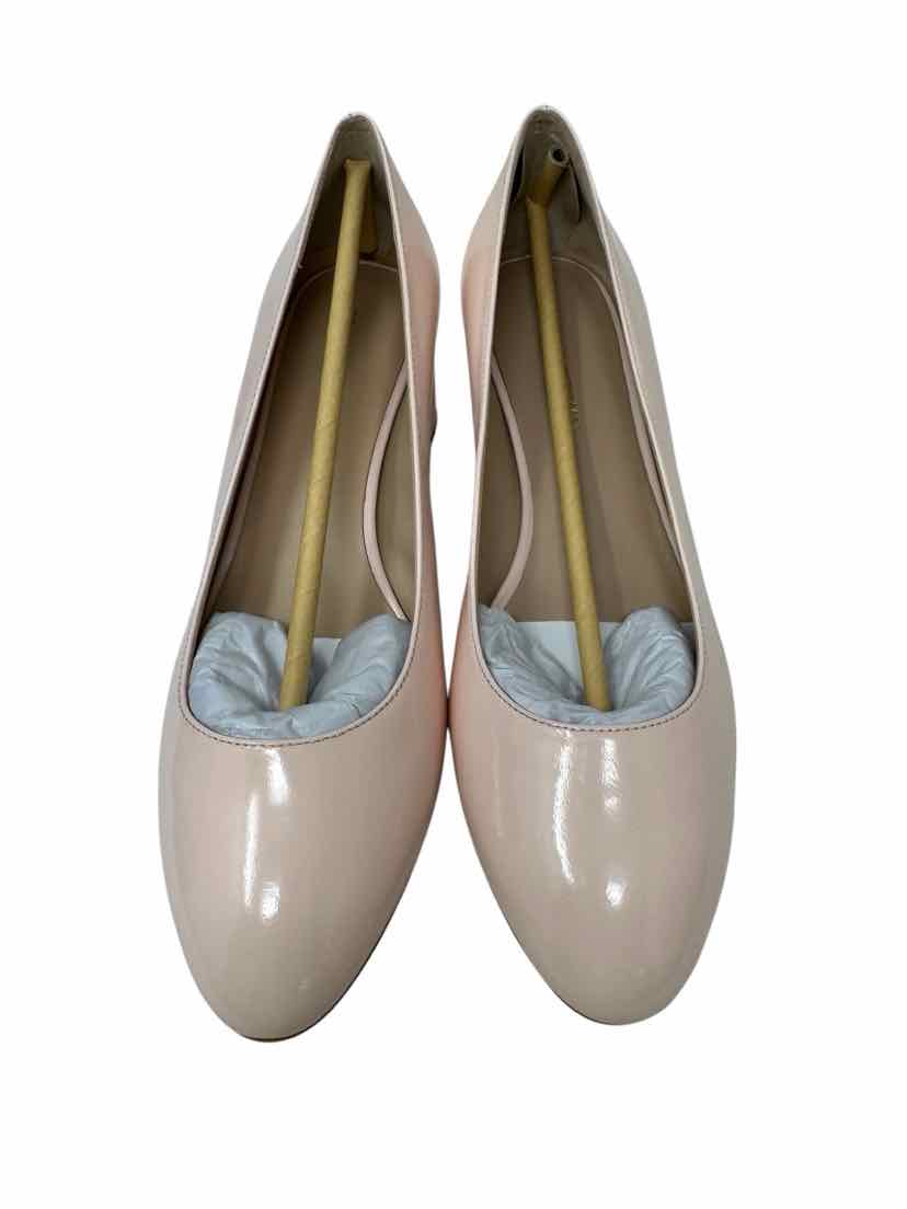Shoe Size 8 Stuart Weitzman Pink Leather Patent Pumps