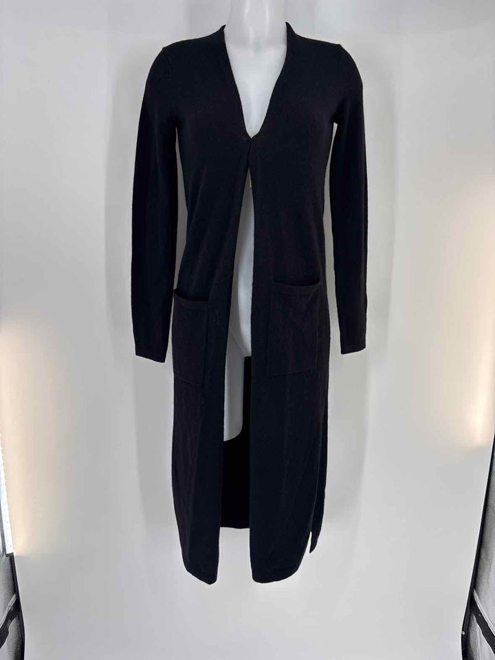 Size Petite THEORY Black Cashmere Luxury - Cardigan
