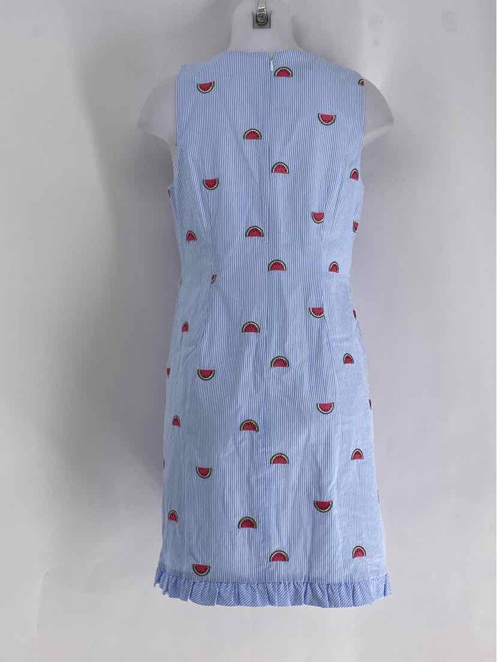 Size 8P Talbots Blue Dress