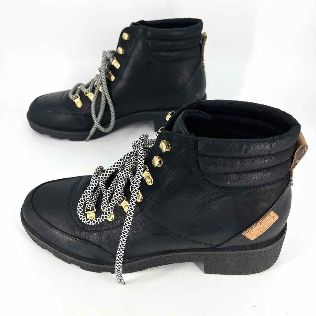 Shoe Size 10 dr scholls Black Leather Boots