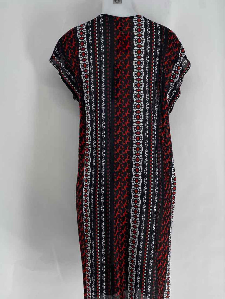 Size M Black Print Coverup