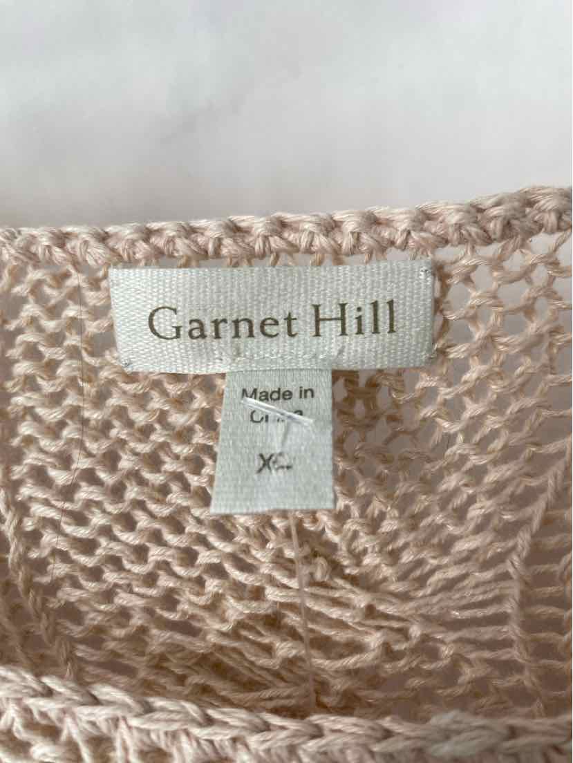 Size XL GARNET HILL Tan Sweater