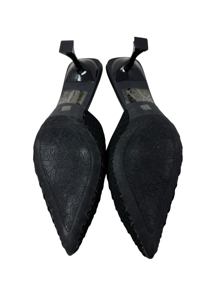 Shoe Size 10 Black Mules