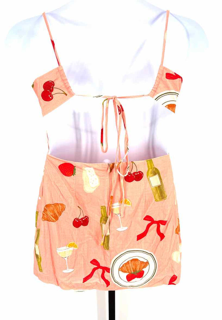 Size L Peach Dress