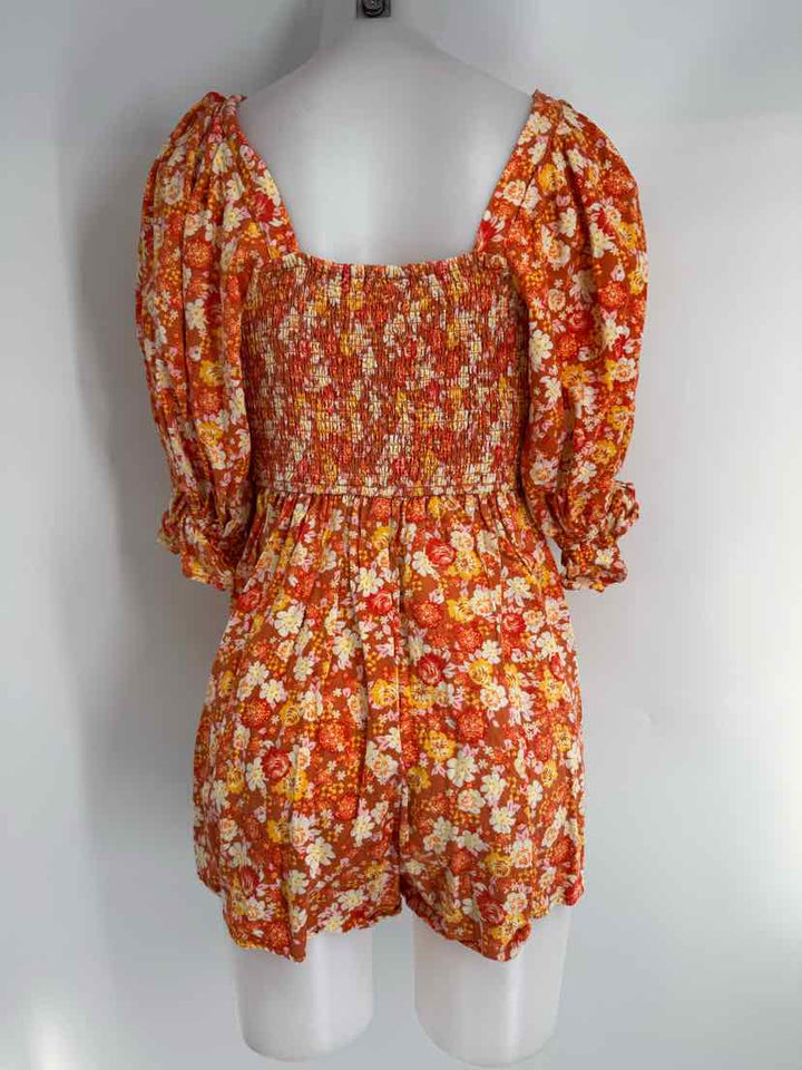 Size XS FREE PEOPLE Orange Dress