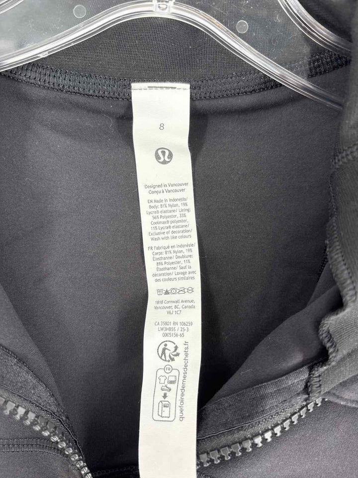 Size 8 Lululemon Black Jacket