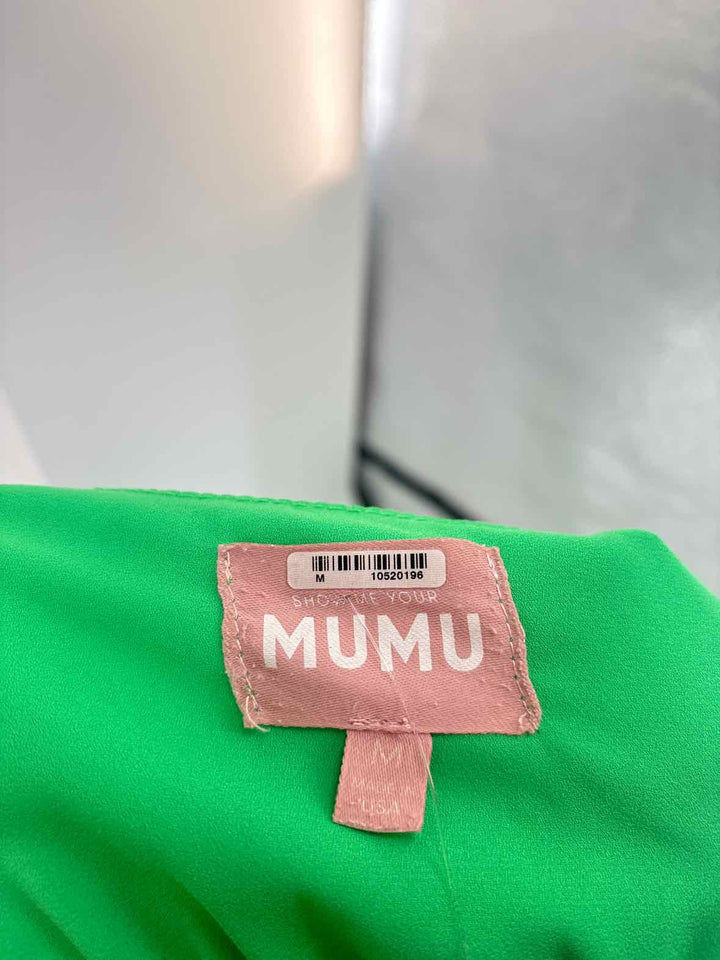 Size M SHOW ME YOUR MUMU Green Dress