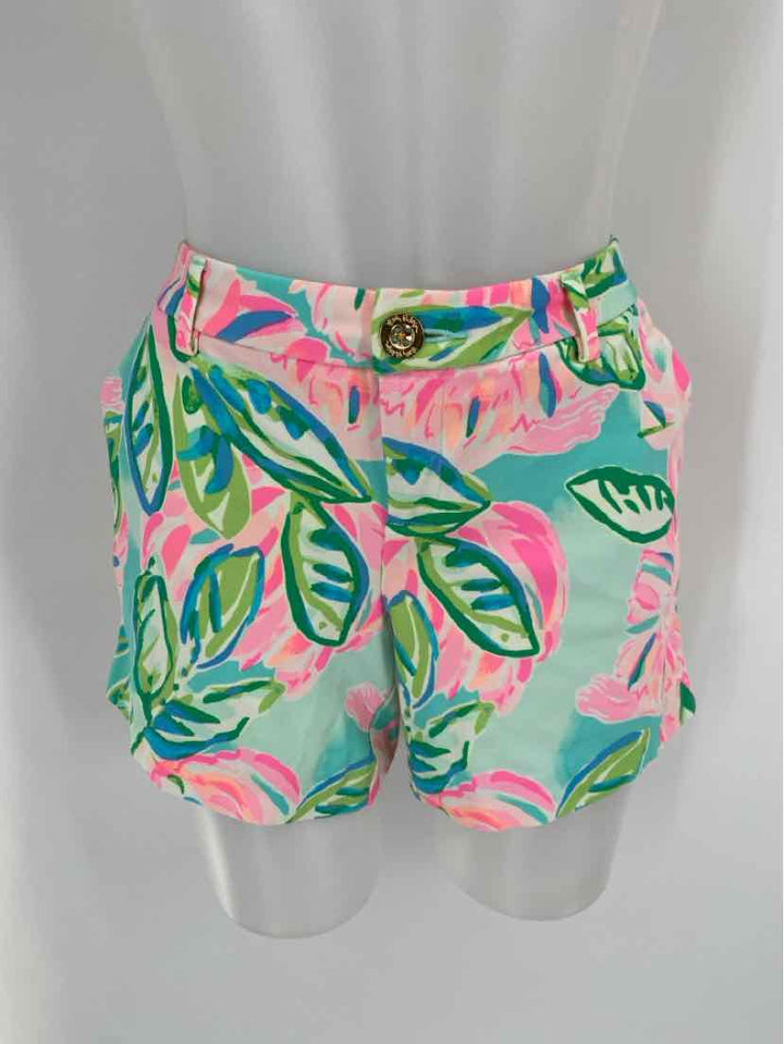 Size 6 Lilly Pulitzer Multi-Color Shorts