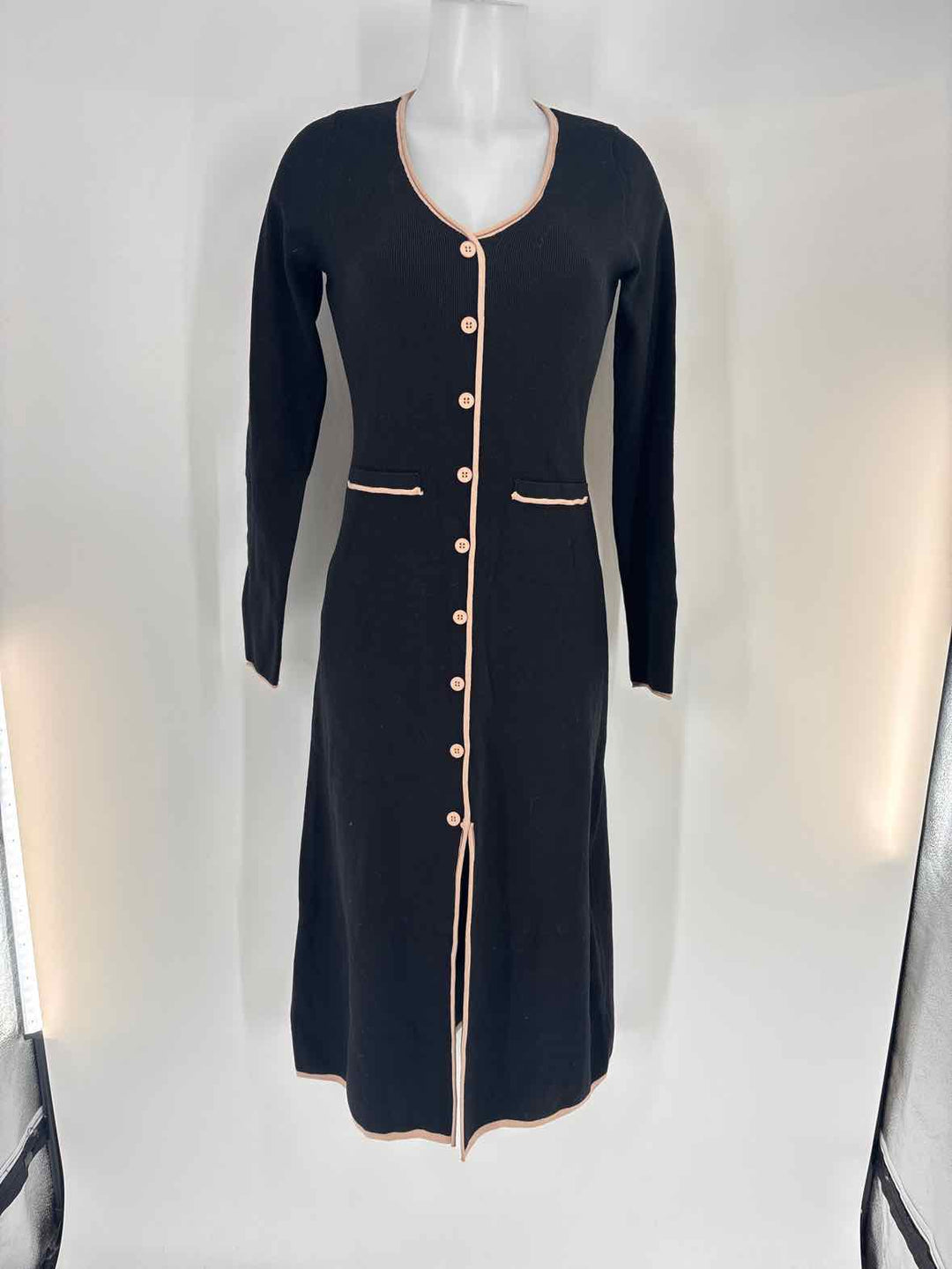 Size M Black Knit Dress