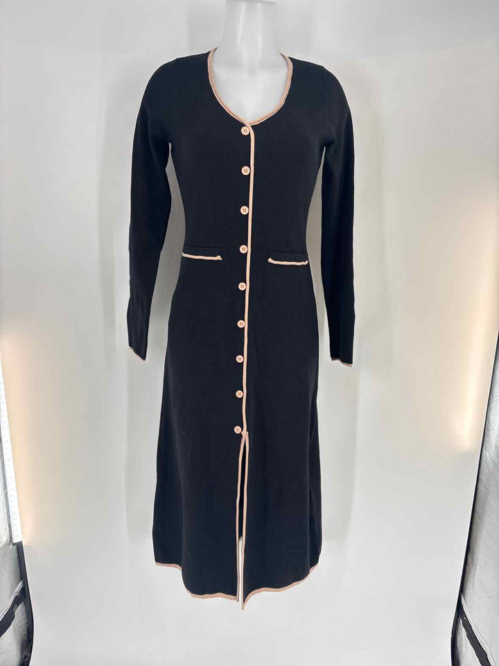 Size M Black Knit Dress