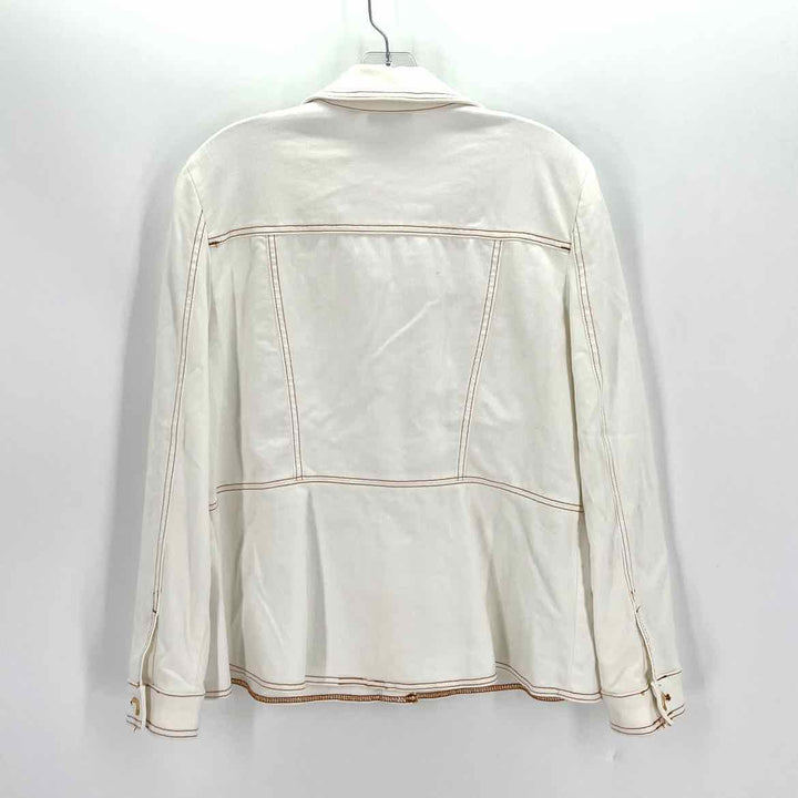 Size L Chico's White Jacket