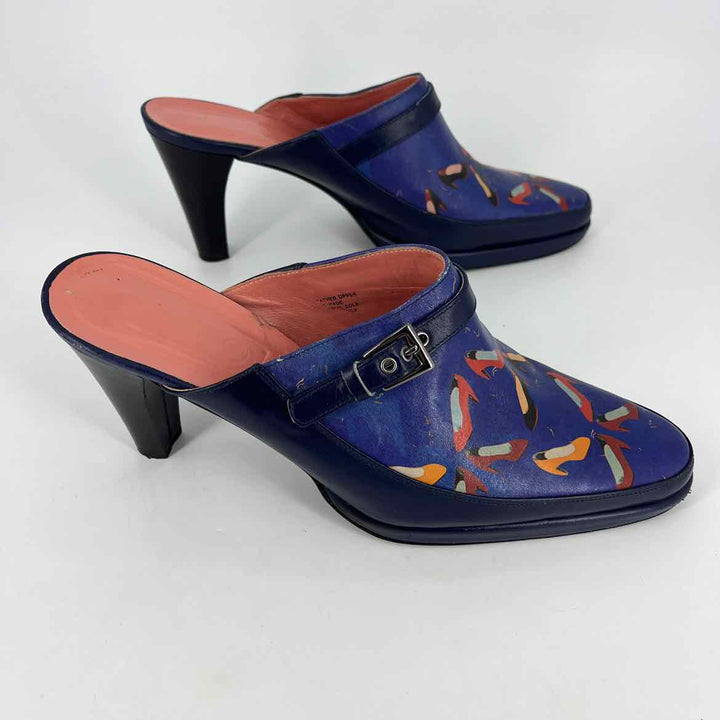 Shoe Size 8.5 Multi-Color Leather Boots