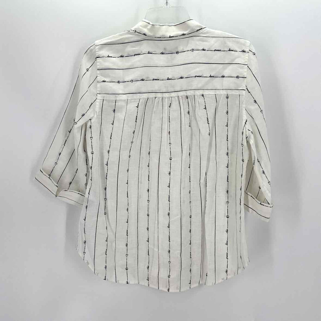 Size S/M Chico's White Shirt