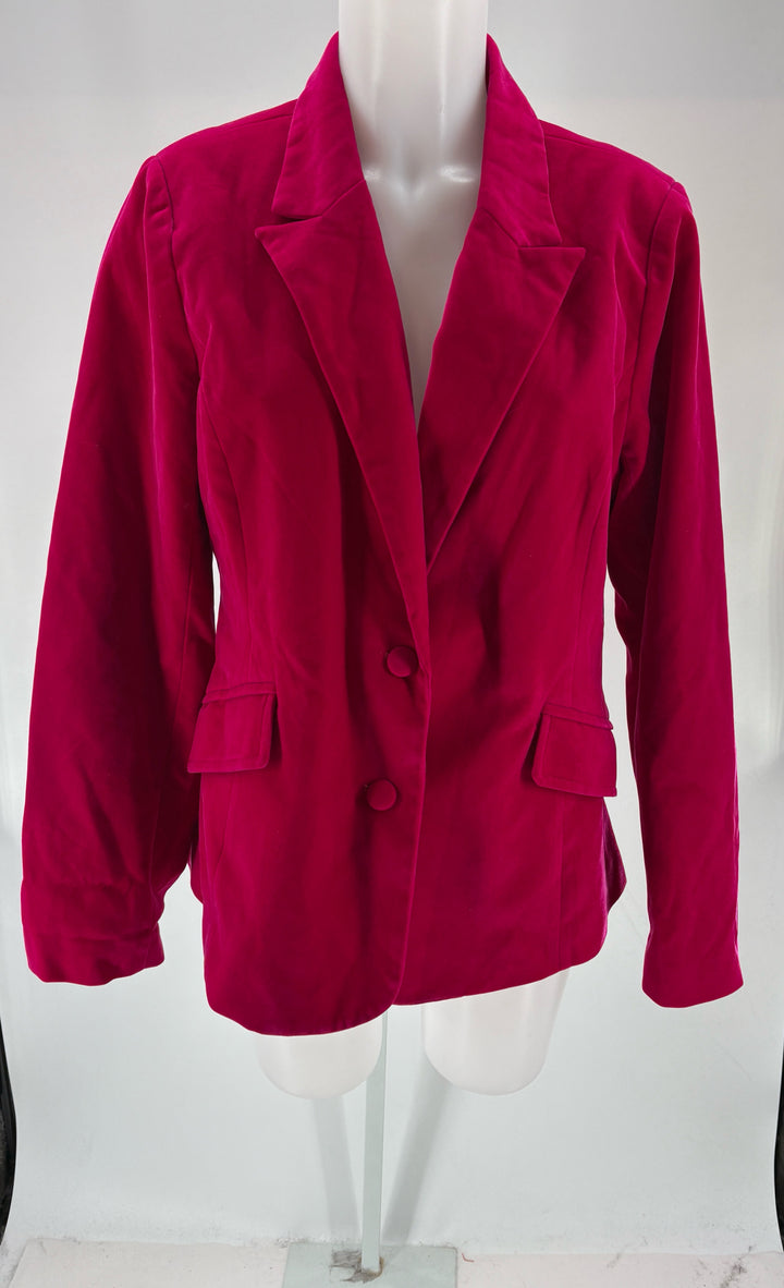 Size L Pink Velour Jacket