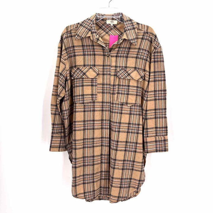 Size M ENTRO Tan Shirt