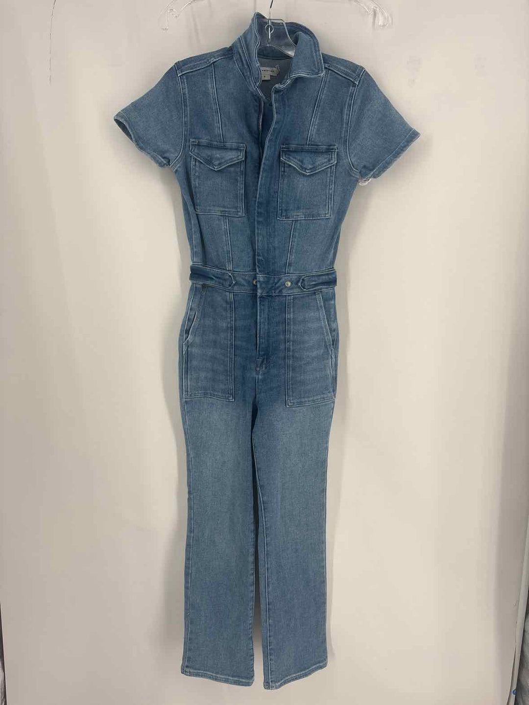 Size S GOOD AMERICAN Denim Romper