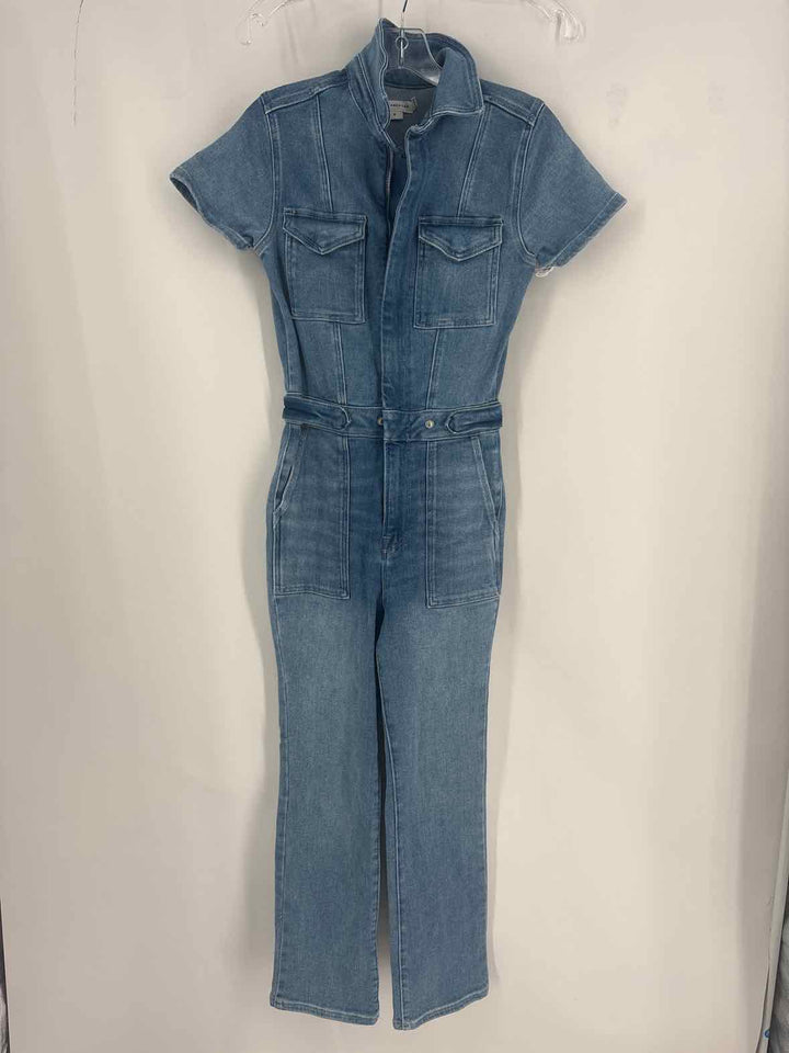 Size S GOOD AMERICAN Denim Romper