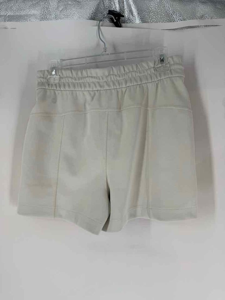 Size 6 Lululemon Ivory Shorts