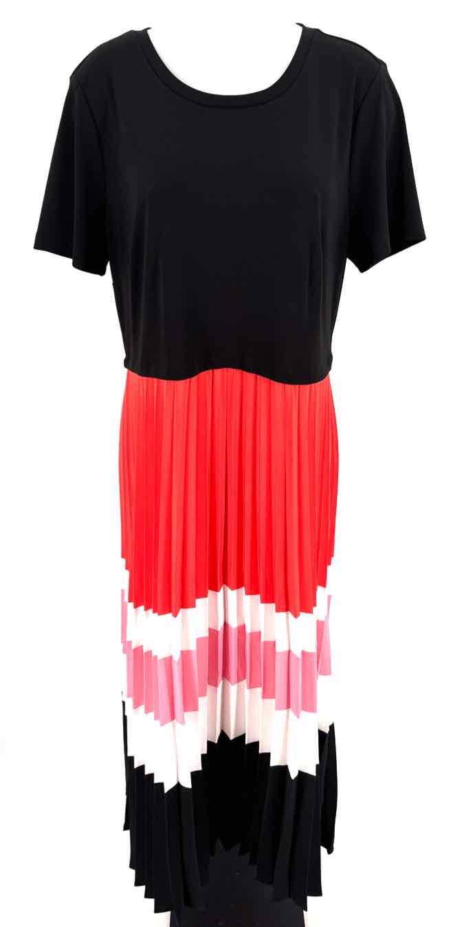Size L KARL LAGERFELD Multi-Color Dress