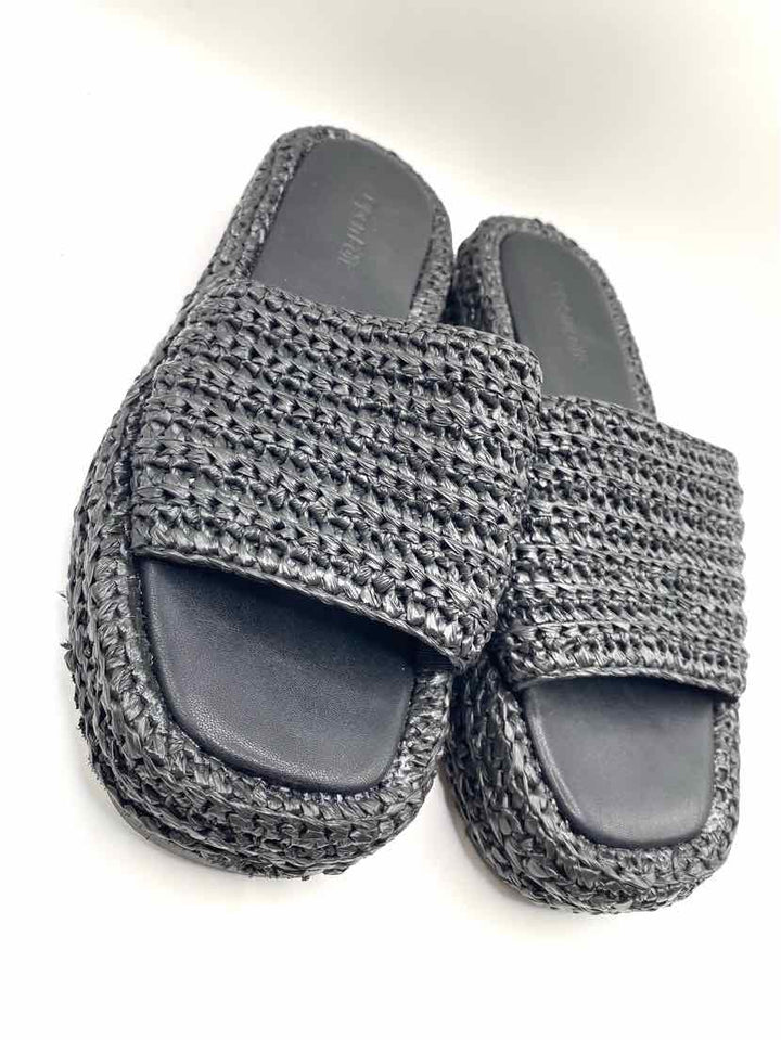 Shoe Size 8 Black Sandals