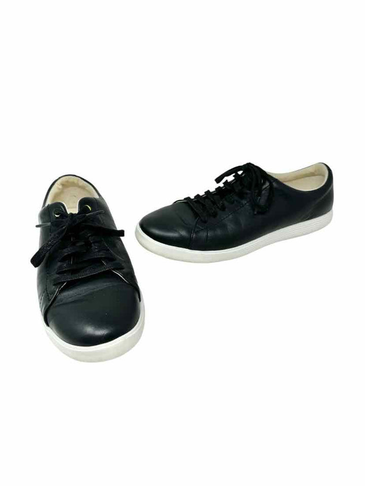 Shoe Size 7.5 Cole Haan Black Leather Sneakers
