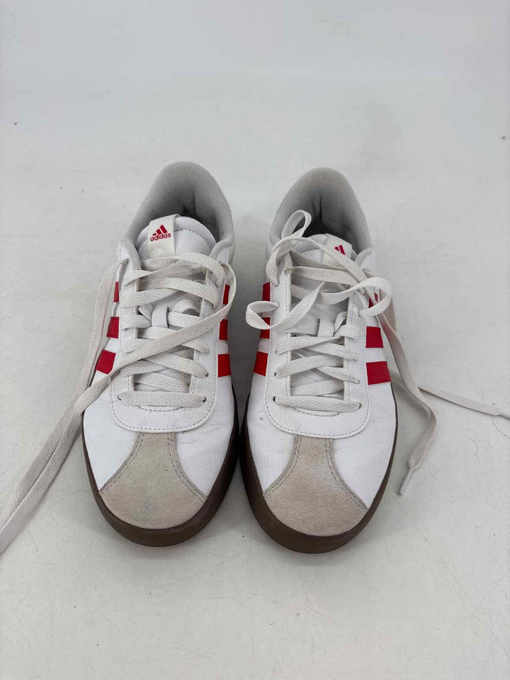 Shoe Size 9.5 Adidas Red Print Sneakers