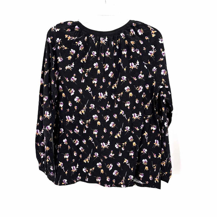 Size M J JILL Black Shirt
