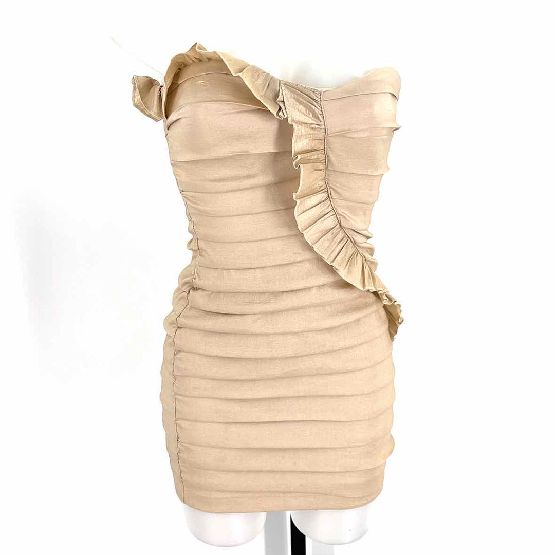 Size 5 CITY TRIANGLE Champagne Dress