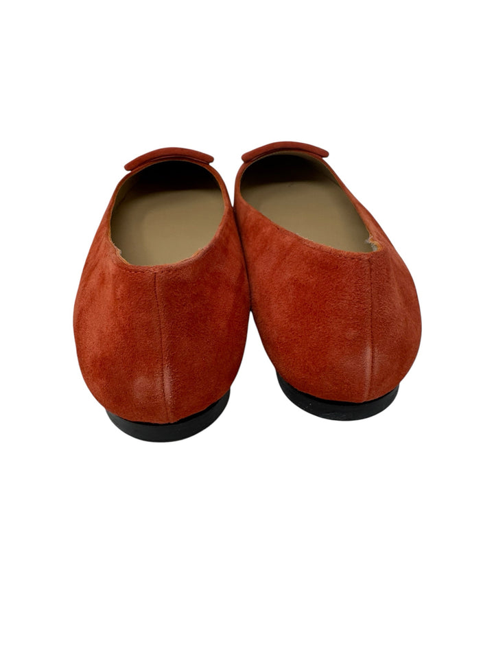 Shoe Size 40.5 ANN MASHBURN Orange Flats