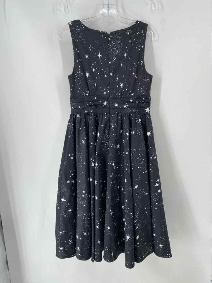Size 8 Kate Spade Black Print Dress